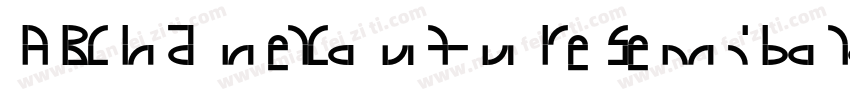 ABChanelCouture Semibold字体转换
